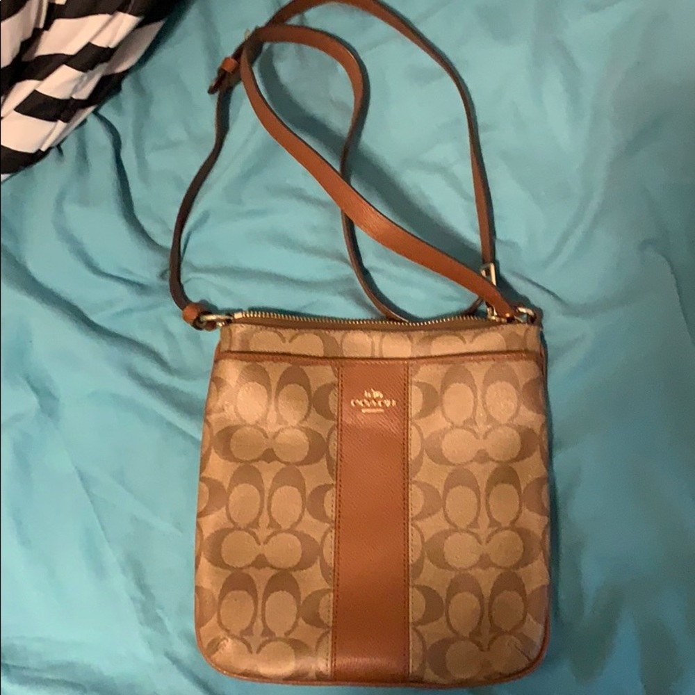 Coach over the shoulder purse